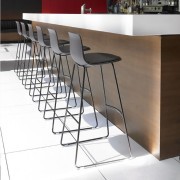 Tabourets de bar Lottus pied luge