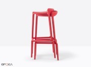 Tabourets de bar empilables Happy