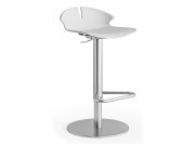 Tabouret Arome Lift, coque blanche