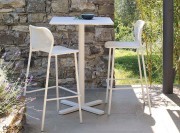 Table haute Darwin pour jardin et terrasse