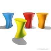 Tabourets Plastic