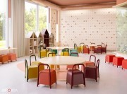 Tabourets taille enfants Abisko Kids