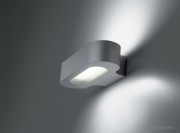 Applique murale Talo aluminium verni gris