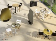 Mange-debout et tables Tamaris