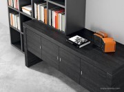 Mobilier rangement collection Titano wengé