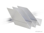 Trieurs Surf 3 acier blanc