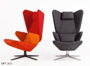Fauteuils lounge Trifidae par Prostoria