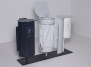 Détail sur le système d'ouverture des poubelles Birdie