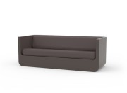 Canapé ULM L.200 cm polyéthylène coloris taupe 