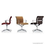 Fauteuils de travail Una executive avec patins