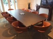 Réalisation table de réunion Archimede 10 places avec fauteuils Ronda