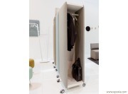 Rangement acoustique Pillow avec équipement vestiaire