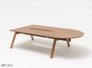 Bench 2 postes Viga avec extension demi-lune