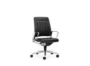 Fauteuil de direction Vintage 27V4, dossier moyen, rembourrage "confort"