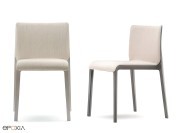 Chaises Volt, revêtement dossier et assise