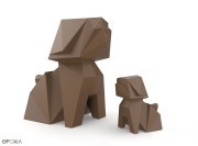 Statues chien deco par Vondom - 2 tailles