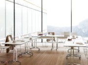 Grande table de réunion modulable Skill